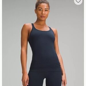 Lululemon Black Ebb to Street Tank Top Light Support, B/C Cup